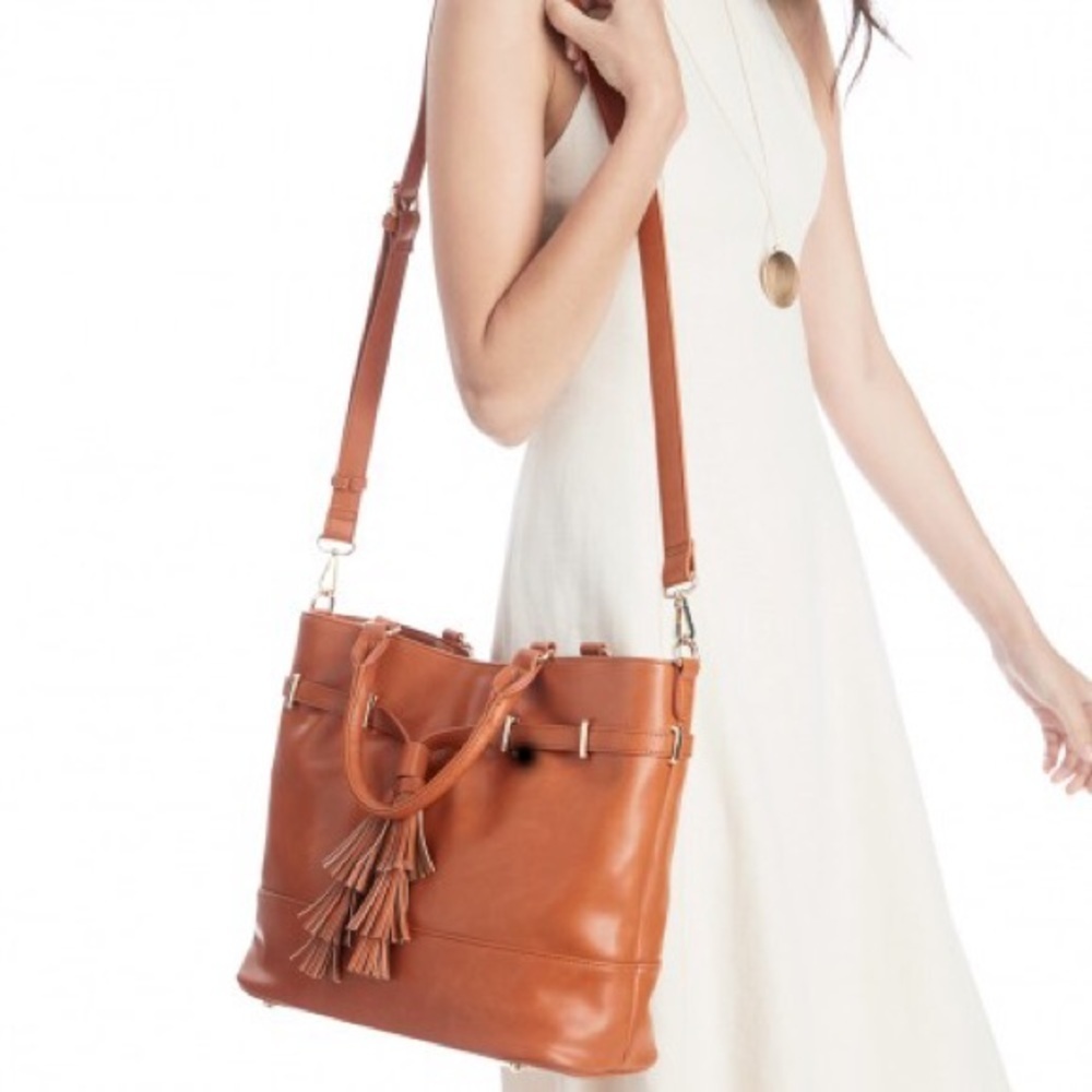 Sole Society Ryka Double Tassel Tote